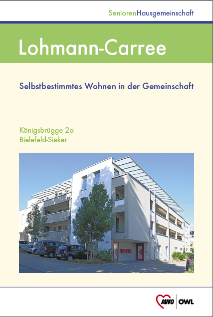 Titelseite Faltblatt Lohmanns Hof
